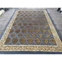 Китайский шерстяной ковер 0054019 Серый